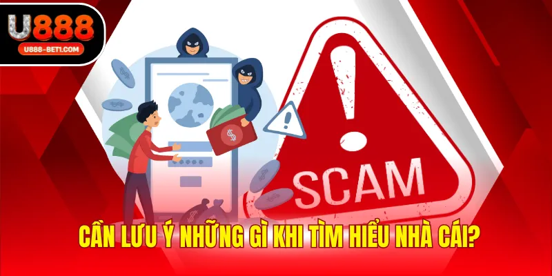 Cần lưu ý những gì khi tìm hiểu nhà cái?